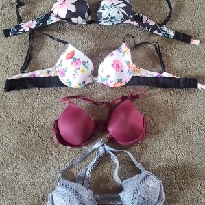Pink Victoria Seceret bras
